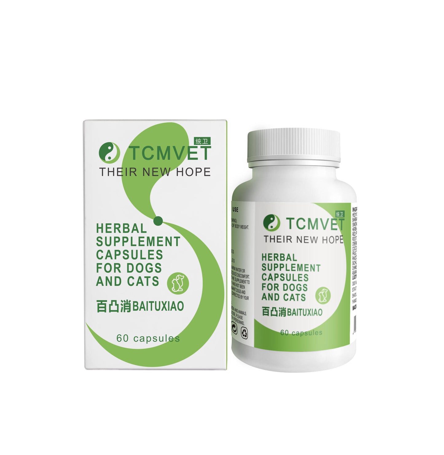 TCMVET Baituxiao Comprehensive Formula Herbal Supplement