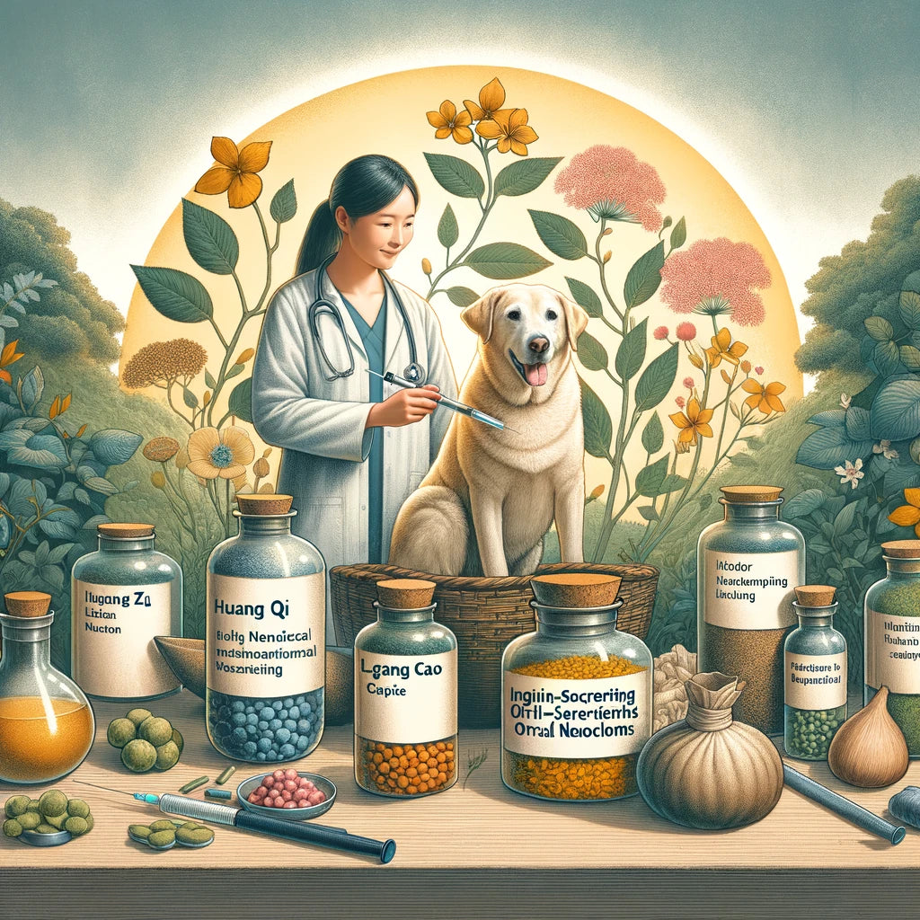 Chinese Herbal Approaches to Combat Insulin-Secreting Oral Neoplasms in Dogs