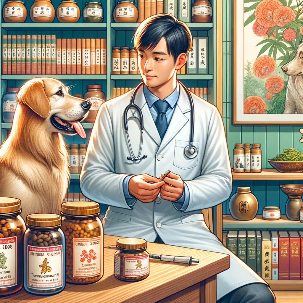 Exploring Chinese Herbs for Treatment of Hemangiosarcoma in Dogs' Spleen and Heart
